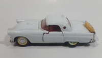 Majorette 1956 Ford Thunderbird SS 1/32 Scale White Die Cast Toy Car Vehicle with Opening Doors