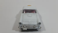 Majorette 1956 Ford Thunderbird SS 1/32 Scale White Die Cast Toy Car Vehicle with Opening Doors