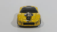 2002 Hot Wheels First Editions 40 Somethin' Yellow Die Cast Toy Car Vehicle