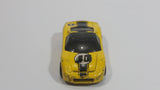 2002 Hot Wheels First Editions 40 Somethin' Yellow Die Cast Toy Car Vehicle