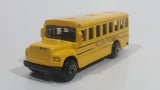 2010 Maisto Fresh Metal School District 2 School Bus Yellow Die Cast Toy Car Vehicle