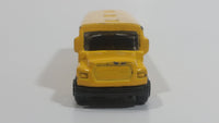 2010 Maisto Fresh Metal School District 2 School Bus Yellow Die Cast Toy Car Vehicle