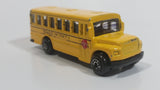 2010 Maisto Fresh Metal School District 2 School Bus Yellow Die Cast Toy Car Vehicle