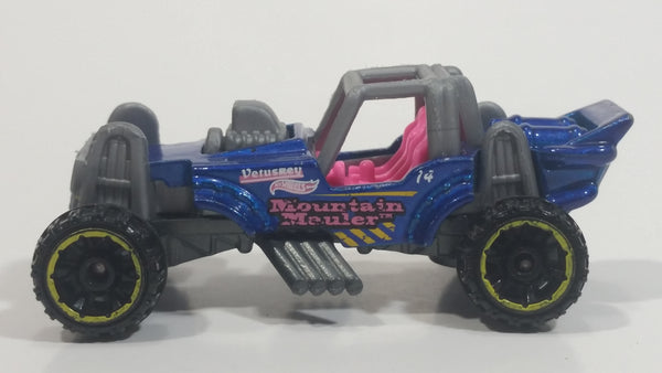 2014 Hot Wheels HW Off-Road Stunt Circuit Mountain Mauler Blue Die Cast Toy Car Vehicle