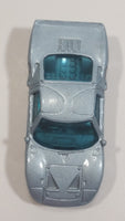 2002 Hot Wheels 1960s Ford GT-40 Octoblast Metallic Pale Blue Die Cast Toy Race Car Vehicle