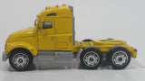 2006 Matchbox Tractor Cab Semi Truck Yellow Die Cast Toy Car Vehicle