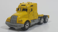 2006 Matchbox Tractor Cab Semi Truck Yellow Die Cast Toy Car Vehicle