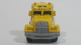 2006 Matchbox Tractor Cab Semi Truck Yellow Die Cast Toy Car Vehicle