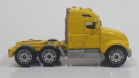 2006 Matchbox Tractor Cab Semi Truck Yellow Die Cast Toy Car Vehicle