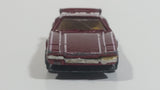 Vintage PlayArt De Tomaso Pantera Dark Red Die Cast Toy Car Vehicle - Hong Kong