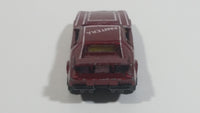 Vintage PlayArt De Tomaso Pantera Dark Red Die Cast Toy Car Vehicle - Hong Kong