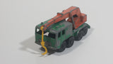 Vintage 1965 Matchbox Series Lesney Products 8 Wheel Crane Truck No. 30 Green Die Cast Toy Car Vehicle Made in England