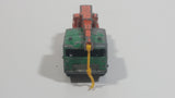 Vintage 1965 Matchbox Series Lesney Products 8 Wheel Crane Truck No. 30 Green Die Cast Toy Car Vehicle Made in England