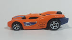 2009 Hot Wheels Prototype H-24 Orange Die Cast Toy Car Vehicle McDonald's Happy Meal