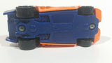 2009 Hot Wheels Prototype H-24 Orange Die Cast Toy Car Vehicle McDonald's Happy Meal