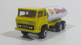 Yatming Style Shell Semi Tanker Fuel Truck Yellow Die Cast Toy Car Vehicle