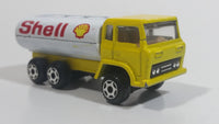 Yatming Style Shell Semi Tanker Fuel Truck Yellow Die Cast Toy Car Vehicle