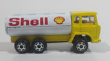 Yatming Style Shell Semi Tanker Fuel Truck Yellow Die Cast Toy Car Vehicle