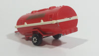 Majorette Water Tank Rescue Unit Trailer Red 21766 Die Cast Toy Fire Fighting Vehicle