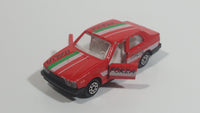 Majorette Alfa 75 Red No. 271 Forza Italia Die Cast Toy Car Vehicle with Opening Doors 1/55 Scale