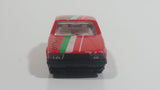 Majorette Alfa 75 Red No. 271 Forza Italia Die Cast Toy Car Vehicle with Opening Doors 1/55 Scale