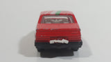 Majorette Alfa 75 Red No. 271 Forza Italia Die Cast Toy Car Vehicle with Opening Doors 1/55 Scale