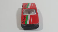 Majorette Alfa 75 Red No. 271 Forza Italia Die Cast Toy Car Vehicle with Opening Doors 1/55 Scale