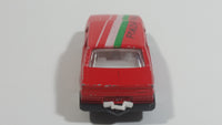 Majorette Alfa 75 Red No. 271 Forza Italia Die Cast Toy Car Vehicle with Opening Doors 1/55 Scale