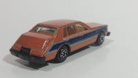 Vintage Yatming Road Tough Street Machines Cadillac Seville No. 1026 Brown Die Cast Toy Car Vehicle