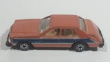 Vintage Yatming Road Tough Street Machines Cadillac Seville No. 1026 Brown Die Cast Toy Car Vehicle