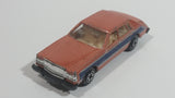 Vintage Yatming Road Tough Street Machines Cadillac Seville No. 1026 Brown Die Cast Toy Car Vehicle