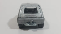 Rare HTF 1985 Majorette Renault Supercinq GT Turbo No. 205 Silver Grey Die Cast Toy Car Vehicle 1/51 Scale