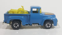 1979 Hot Wheels '56 Hi-Tail Hauler Dark Blue Enamel Ford Pickup Truck Die Cast Toy Car Vehicle - Hong Kong