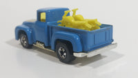 1979 Hot Wheels '56 Hi-Tail Hauler Dark Blue Enamel Ford Pickup Truck Die Cast Toy Car Vehicle - Hong Kong