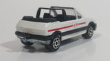 Majorette Peugeot 205 CTI Convertible 1/53 Scale No. 281 & No. 210 White Die Cast Toy Car Vehicle