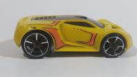 2009 Hot Wheels Track Stars Ultra Rage Yellow Plastic Body Die Cast Toy Car Vehicle