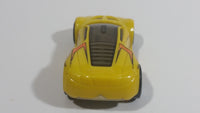 2009 Hot Wheels Track Stars Ultra Rage Yellow Plastic Body Die Cast Toy Car Vehicle