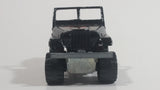 Majorette Jeep CJ 4x4 No. 290 & No. 244 Black 1/54 Scale Die Cast Toy Car Vehicle