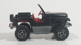 Majorette Jeep CJ 4x4 No. 290 & No. 244 Black 1/54 Scale Die Cast Toy Car Vehicle