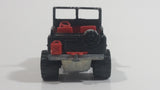 Majorette Jeep CJ 4x4 No. 290 & No. 244 Black 1/54 Scale Die Cast Toy Car Vehicle