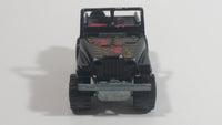 Majorette Jeep CJ 4x4 No. 290 & No. 244 Black 1/54 Scale Die Cast Toy Car Vehicle