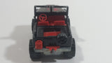 Majorette Jeep CJ 4x4 No. 290 & No. 244 Black 1/54 Scale Die Cast Toy Car Vehicle