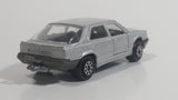 Majorette Renault 25 No. 222 Silver Grey 1/63 Scale Die Cast Toy Car Vehicle with Opening Doors