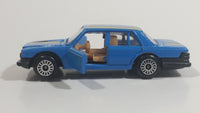 Unmarked Brand Blue Sedan "MB" Die Cast Toy Car Vehicle with Opening Doors