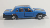 Unmarked Brand Blue Sedan "MB" Die Cast Toy Car Vehicle with Opening Doors