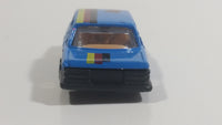 Unmarked Brand Blue Sedan "MB" Die Cast Toy Car Vehicle with Opening Doors