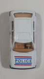 Very Rare HTF Sohbi Volkswagen VW Golf Police Cop White Die Cast Toy Car Emergency Rescue Vehicle