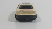 Yatming BMW 850i Tan White Red M-Power Blue #4 Sport No. 804 Die Cast Toy Car Vehicle