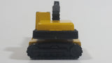 Majorette Pelle Mecanique Excavator 1/100 Scale Yellow No. 242 Die Cast Toy Car Construction Equipment Machinery Digger Vehicle