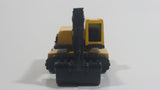 Majorette Pelle Mecanique Excavator 1/100 Scale Yellow No. 242 Die Cast Toy Car Construction Equipment Machinery Digger Vehicle